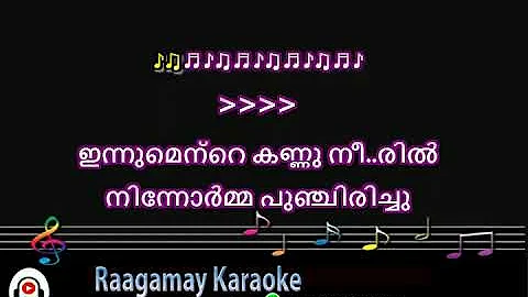 ഇന്നുമെന്റെ കണ്ണുനീരിൽ KARAOKE |  Innumente kannuneeril karaoke  with lyrics | KARAOKE