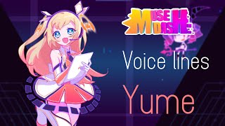 Every Voice Lines In Muse Dash  Yume