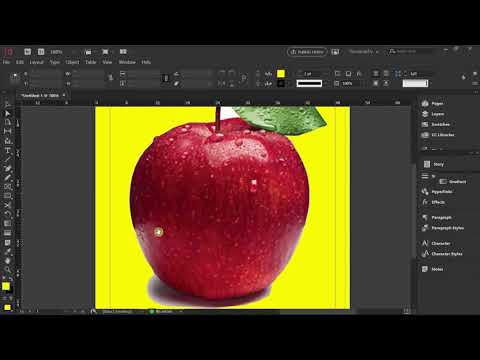 Removing A White Background In Adobe InDesign