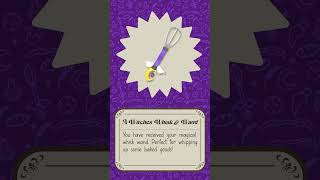 The Witches’ Whisk | What's the first thing you would make with your Whisk Wand?🥖✨ #gaming #shorts