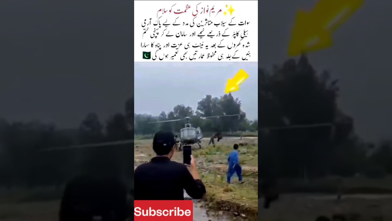 Flood Relief Mission in Swat 🇵🇰