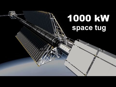 Russia unveiled 1000kW nuclear space tug Nucleon!