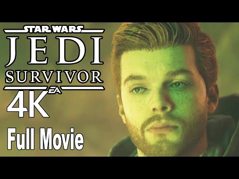 Star Wars Jedi Survivor All Cutscenes Game Movie 4K