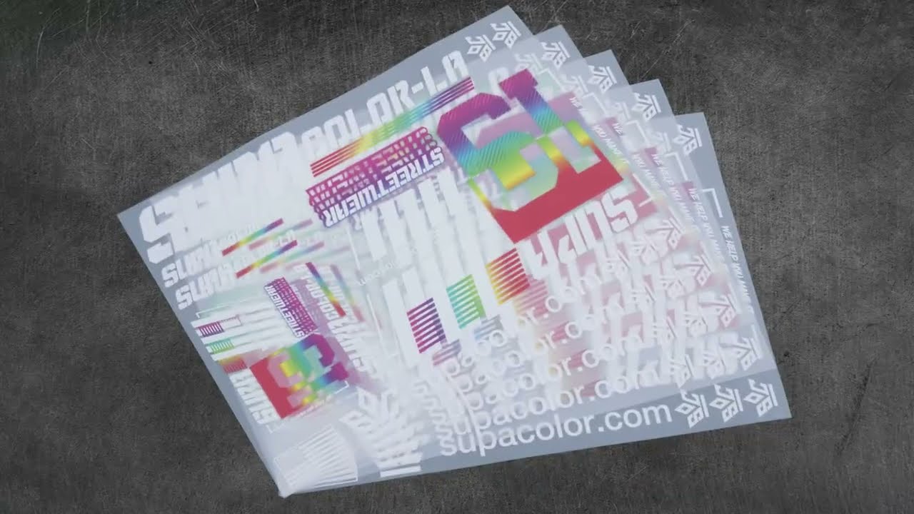 Gang Sheets with Supacolor! 🙌✨