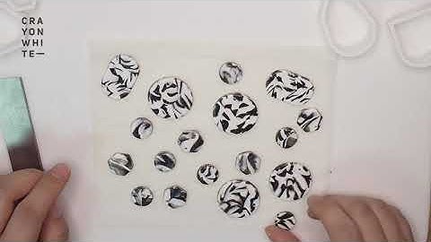 DIY Polymer Clay Earrings | How To Create An Abstract Marble Effect Video Tutorial