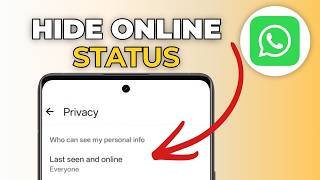 How To Hide Online Status on WhatsApp screenshot 4