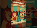 Lion and Tiger Carnival Game Hustle