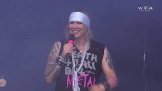 Steel Panther - live; Wacken open air 2018; 17 Girls in a row, Gloryhole, Community Property