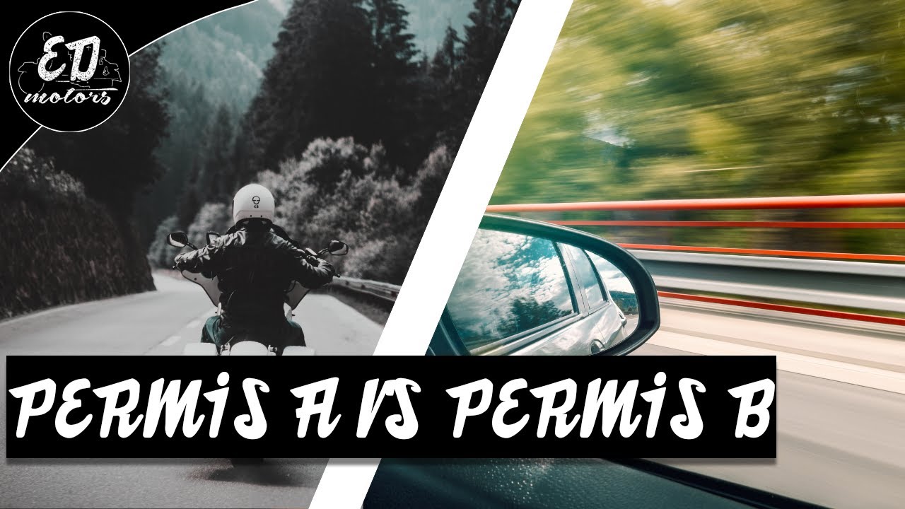 Le Permis Théorique A (moto) vs B (auto) - Belgique [2021] - YouTube