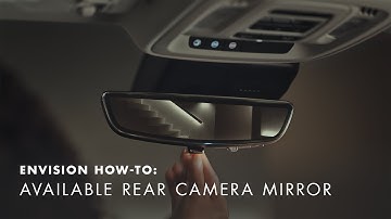 How To Use Rear Camera Mirror | Buick Envision How-To Videos