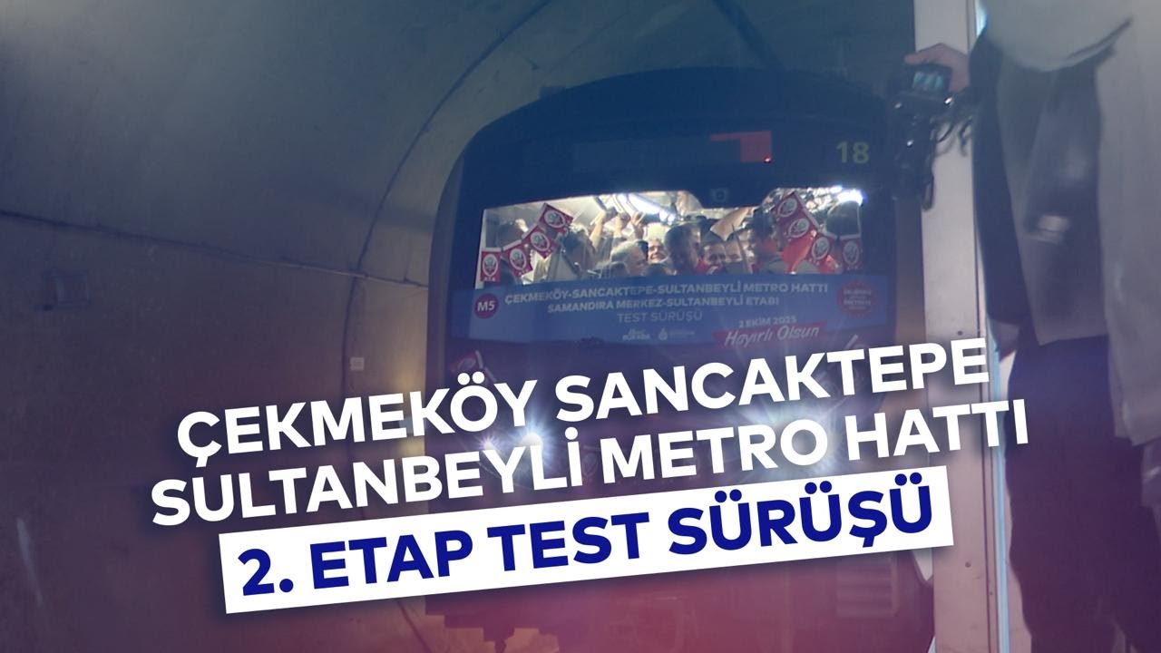 ÇEKMEKÖY SANCAKTEPE SULTANBEYLİ METRO HATTI