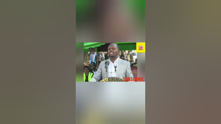LISTEN TO ANGRY NATEMBEYA SPEECH