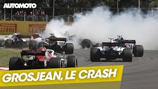 F1 - GP Espagne : Revivez la sortie de route de Romain Grosjean F1 - GP Espagne : Revivez la sortie de route de Romain Grosjean
