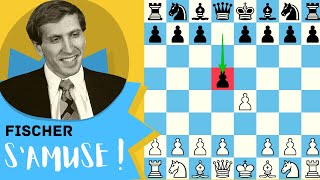 Bobby Fischer s'amuse contre la défense scandinave !