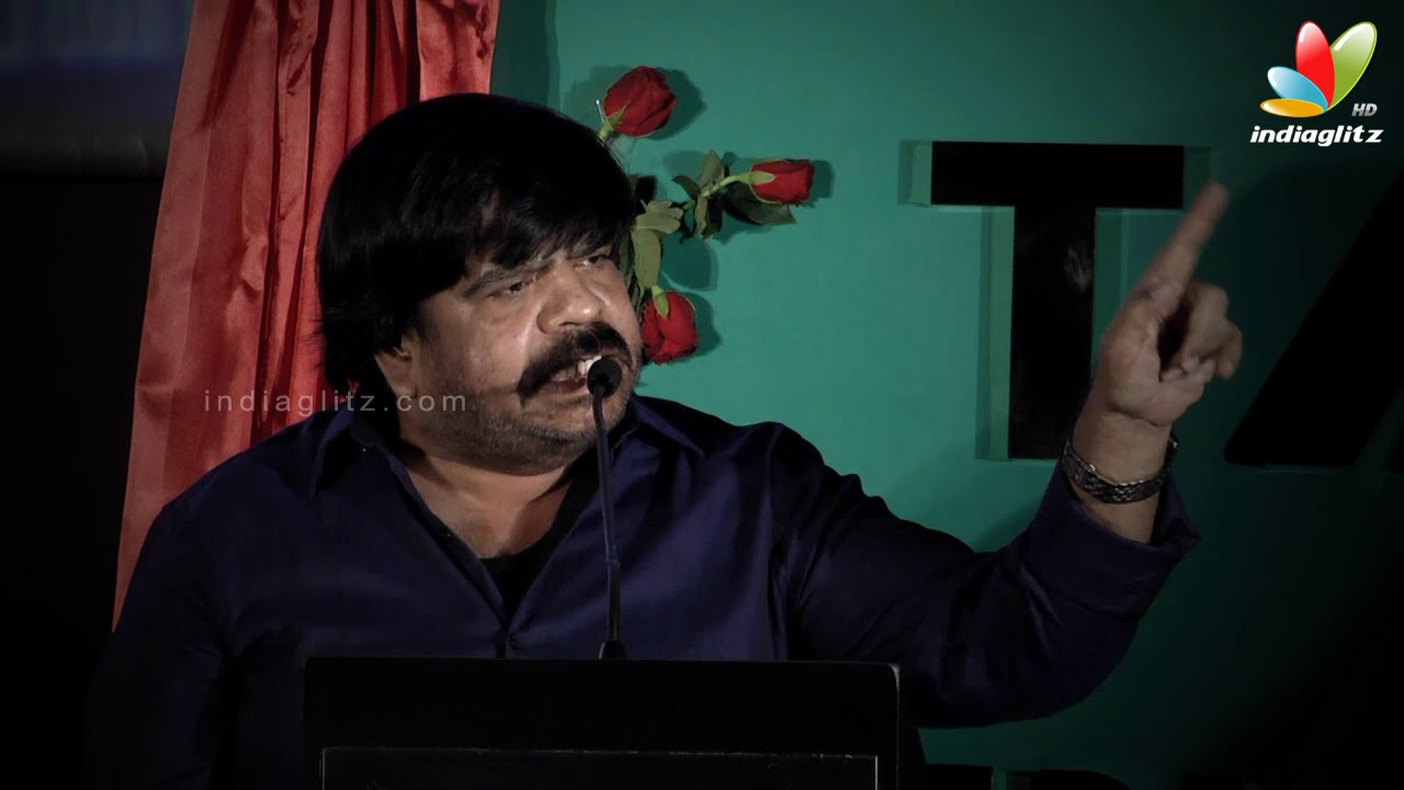 T Rajendar Emotional Speech at Thagadu Thagadu Audio Launch | Music in ...