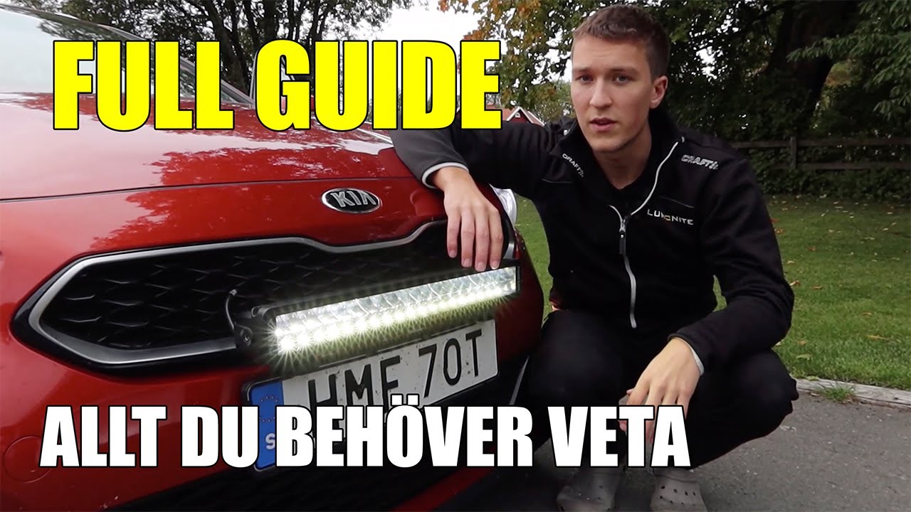 Så monterar du extraljus på ditt fordon - VALOSTORE.SE