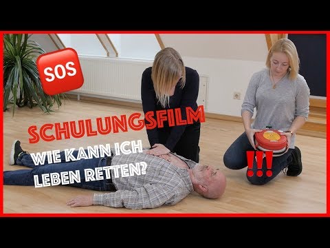 So kannst DU Leben retten! | Wie benutze ich ein AED-Gerät? Björn Steiger Stiftung