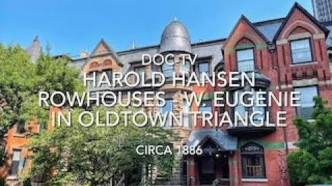 Historic Harold Hansen Residence and Rowhouses - W...