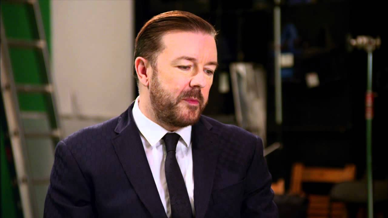 Golden Globe Awards: Ricky Gervais Interview | ScreenSlam - YouTube
