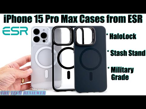 First look at iPhone 15 Pro Max Cases from ESR: Powerful HaloLock