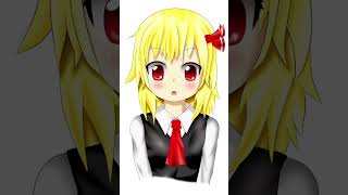 #drawing #drawings #touhouproject #touhou #art #rumia