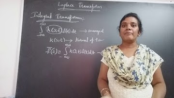 JNTU B.Tech Maths. Definition of Laplace Transforms and Integral Transforms.