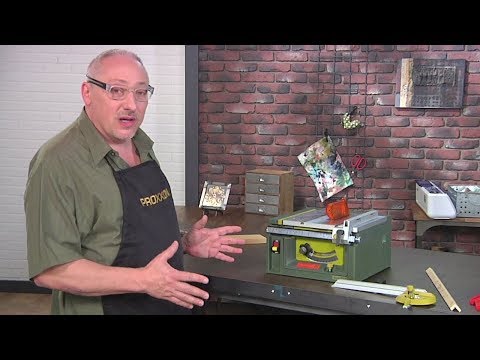 PROXXON - Joe Rotella - Table Saw FET