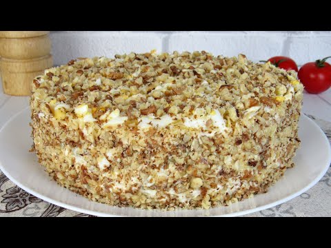 Слоеный салат с курицей на праздничный стол ☆ Сытно и Оочень Вкусно | Вкусные идеи от Натали