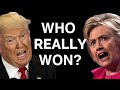 Trump or Clinton: Who REALLY Won The Debate?
