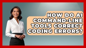 How Do AI Command-line Tools Correct Coding Errors? - Learning To Code With AI