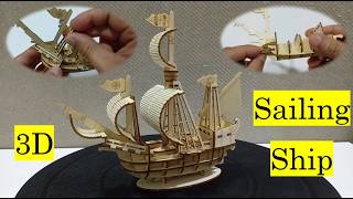 DIY Wooden Sailing Ship