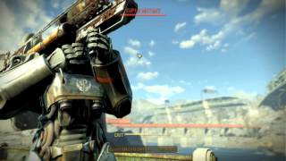 Fallout4: Nuking a bunch of super mutants in slow motion