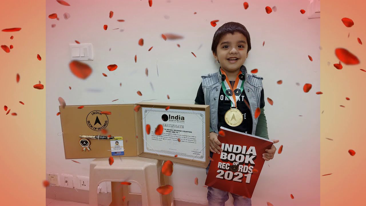 UNBOXING INDIA BOOKS OF RECORD.NATIONAL RECORD.2nd RECORD HOLDER HIYAN