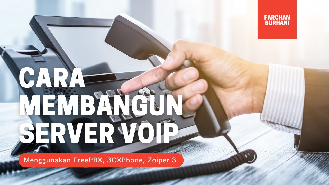 Cara Install Server VoIP Menggunakan FreePBX FreePBX, 3CXPhone