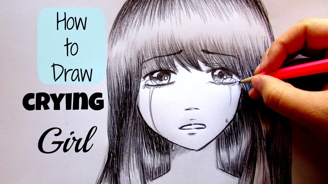 Manga Tutorial How To Draw Crying Girl Come Disegnare Una Ragazza Che Piange Youtube