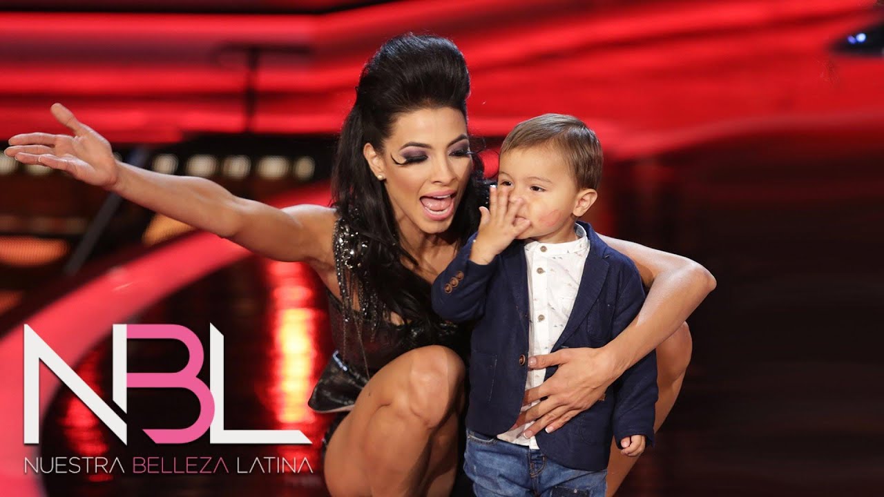El hijo de Patricia la visitó en la gala de NBL VIP
