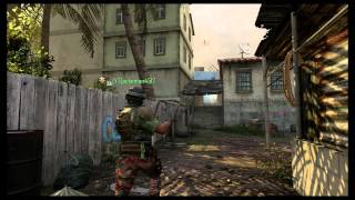 Black Ops II Wii U: Cross Map Combat Axe on Slums!