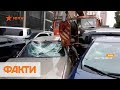 Кран протаранил 21 авто: подробности ДТП на Леси Украинки в Киеве