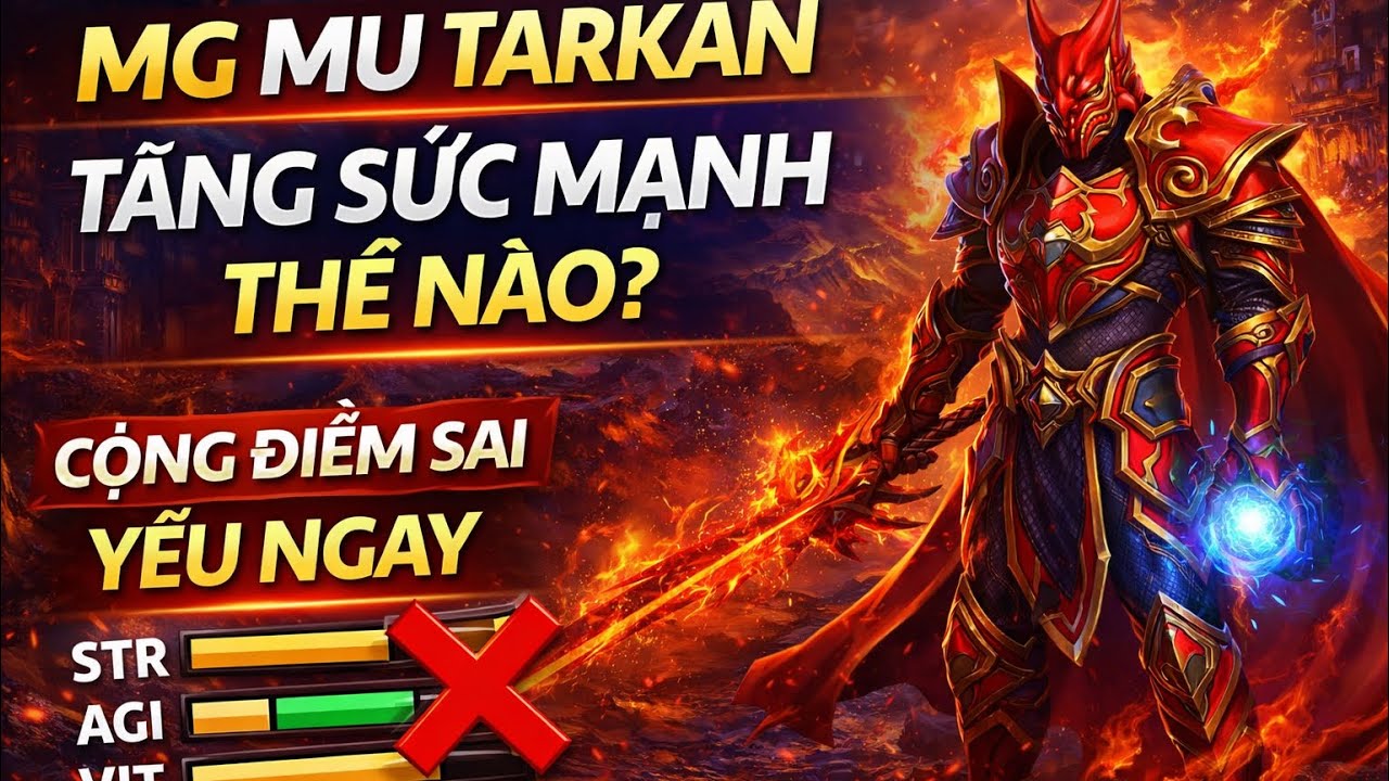 Người Mới Chơi MG MU Tarkan Cần Biết Điều Này | Cộng Điểm Sai Là Yếu Ngay