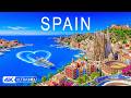 Spain 4K UHD 🇪🇸 Mediterranean Beaches, Ancient Cities & Timeless European Charm