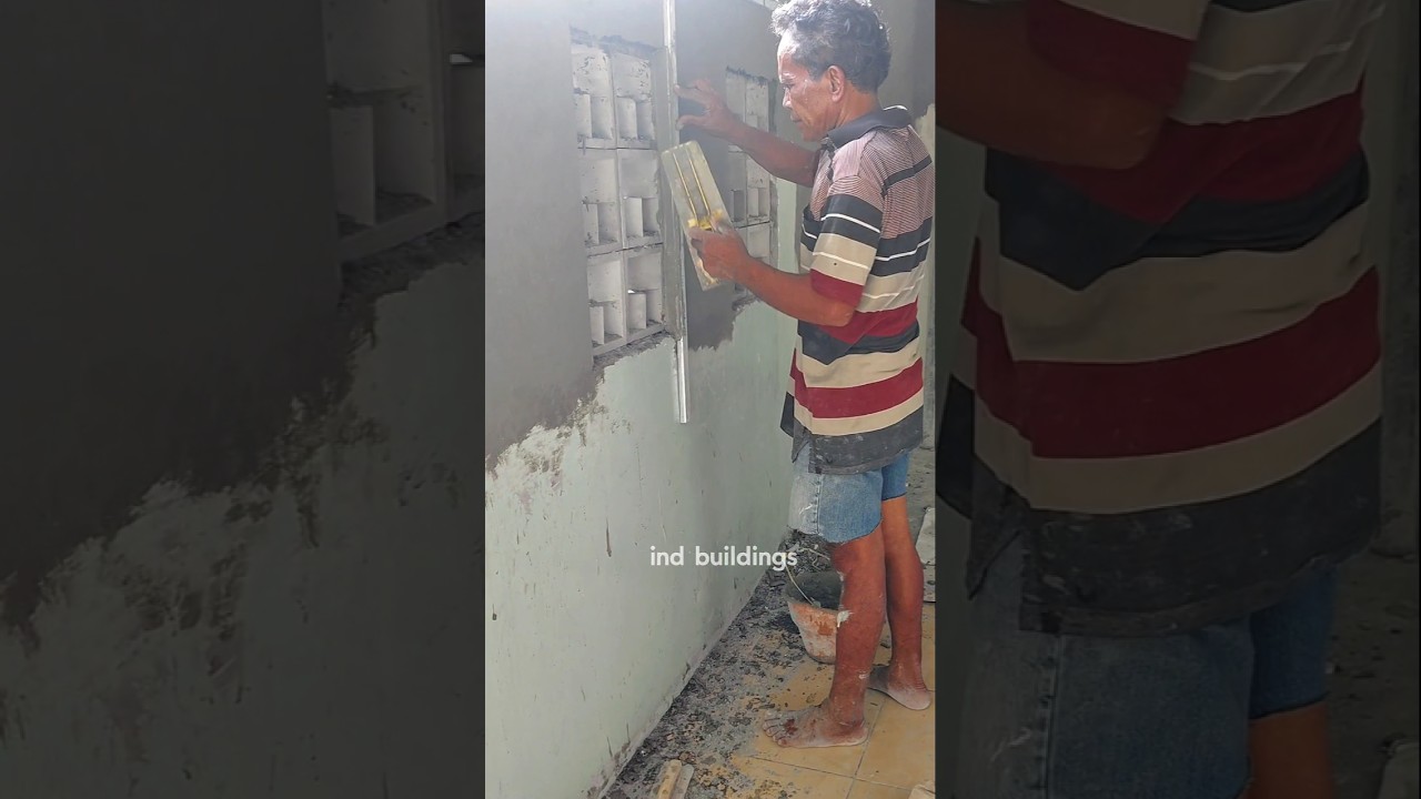 Wall corner plastering method 