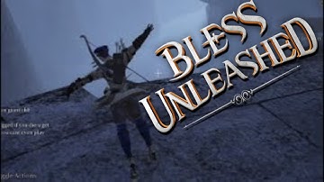 Take 90% Fall Damage Challenge | Bless Unleashed | The Crater Good Trial