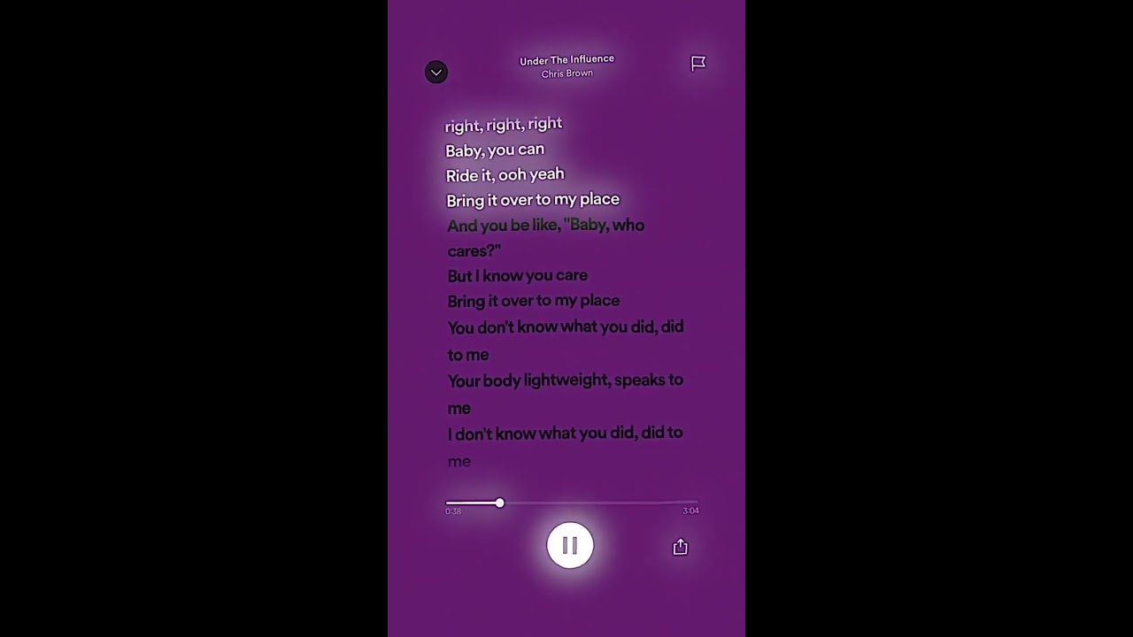 Under The Influence Speed Up