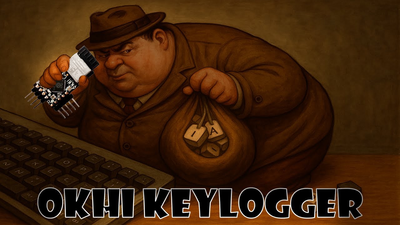 Hardware Hacking | Implante de hardware - Keylogger Físico de Teclado okhi