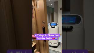4 Things in China that Feel Like 2050! 🇨🇳🤖🛸 #china #travel #chinatravel #fyp #reels #中国 #الصين
