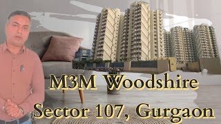 3 BHK M3M Woodshire Sector 107 Gurgaon #dwarka #m3m #3bhk #dwarkaexpressway #flat #resale #youtube