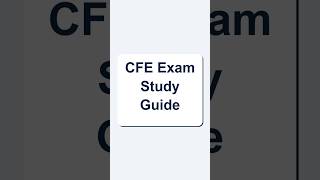 I Passed CFE Exam Study Guide Using These Prep Questions#certificationexam #cfeexamprep