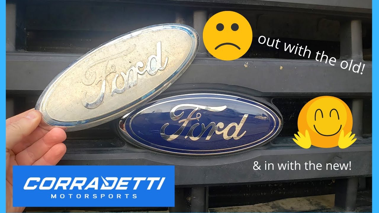 2007 Ford F250 Emblem Replacement - YouTube