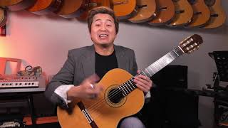 Takamine no.8 Classical Guitar - sound demo by Neil Ta.