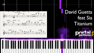David Guetta feat Sia - Titanium (Partitura)